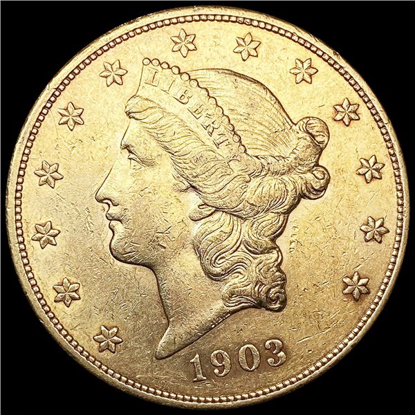 1903-S $20 Gold Double Eagle UNCIRCULATED