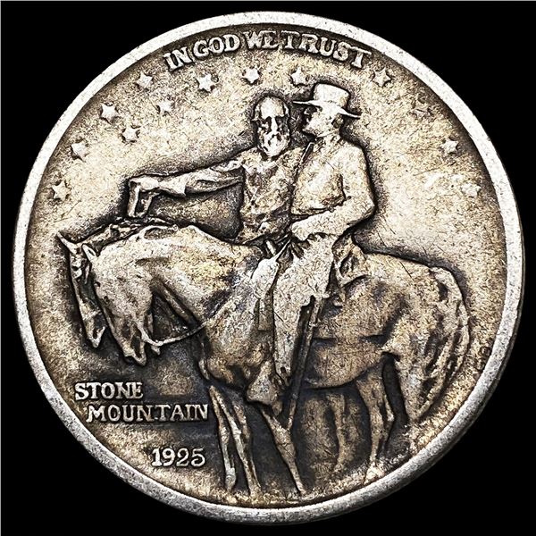 1925 Stone Mountain Half Dollar LIGHTLY CIRCULATED
