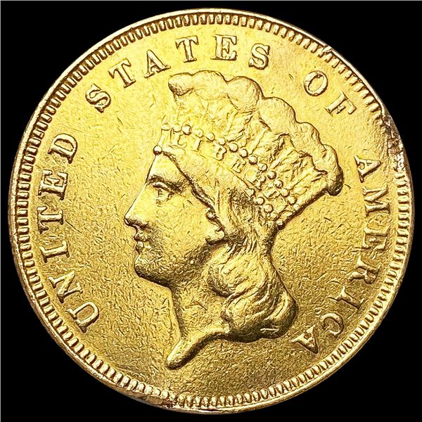 1878 $3 Gold Piece HIGH GRADE