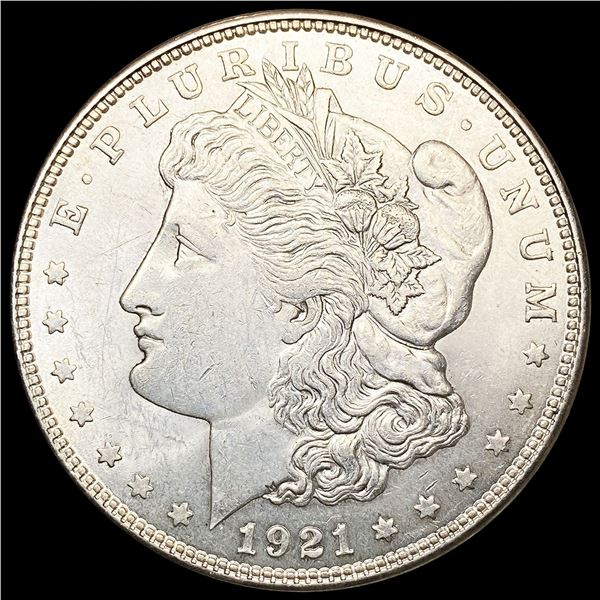 1921-D Morgan Silver Dollar CLOSELY UNCIRCULATED