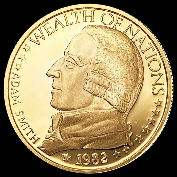 1982 GSC 1/10oz Gold G.10 Token GEM PROOF