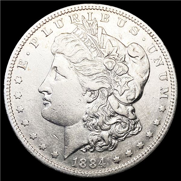 1884-S Morgan Silver Dollar CLOSELY UNCIRCULATED