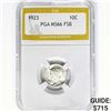 Image 1 : 1923 Mercury Silver Dime PGA MS66 FSB