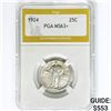 Image 1 : 1924 Standing Liberty Quarter PGA MS63+