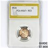 Image 1 : 1928 Wheat Cent PGA MS67+ RED