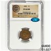 Image 1 : 1882 CAC Indian Head Cent NGC PF64 RB Newman Coll.