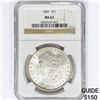 Image 1 : 1882 Morgan Silver Dollar NGC MS63