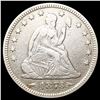 Image 1 : 1873 Arws Seated Liberty Quarter LIGHTLY CIRCULATE