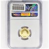 Image 2 : 2017 China Panda 50 Yuan .0963oz Gold NGC MS70