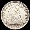 Image 1 : 1853 Arws Seated Liberty Half Dime CLOSELY UNCIRCU