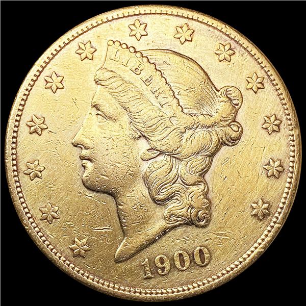 1900-S $20 Gold Double Eagle UNCIRCULATED