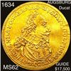 Image 1 : 1634 Augsburg Ducat UNCIRCULATED
