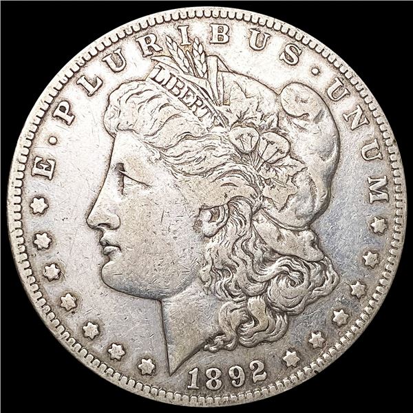 1892-S Morgan Silver Dollar LIGHTLY CIRCULATED