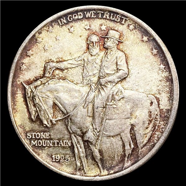 1925 Stone Mountain Half Dollar CLOSELY UNCIRCULAT