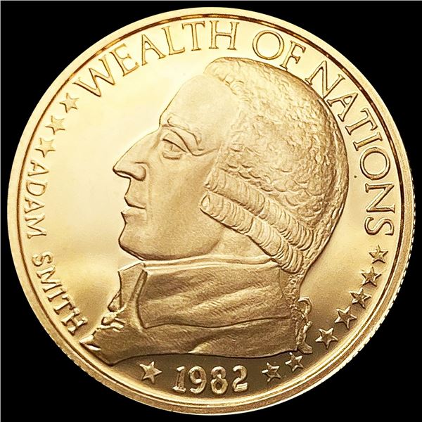 1982 GSC 1/10oz Gold G.10 Token GEM PROOF