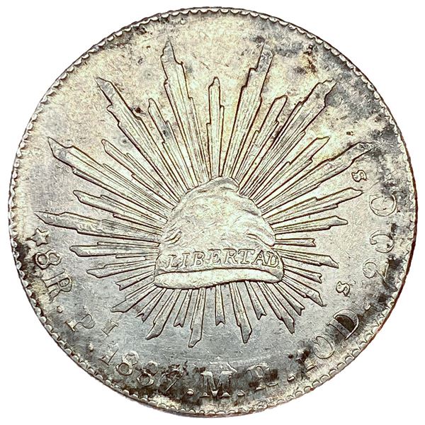 1887 Mexico Silver 8 Reales