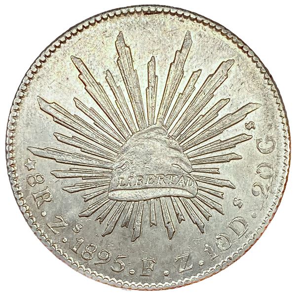 1895 Mexico Silver 8 Reales