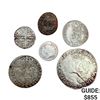 Image 1 : Varied Ancient & Foreign Coins w/ Silver (6 Coins
