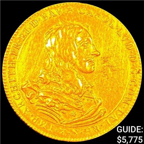 1662 Ducat, Pflaz-Electoral - CLOSELY UNC