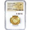 Image 1 : 1071-1078 Byzantine AV/EL Nomisma NGC XF
