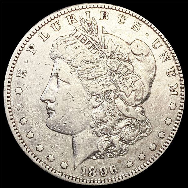 1896-S Morgan Silver Dollar NEARLY UNCIRCULATED