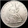 Image 1 : 1853 Arws & Rays Seated Liberty Half Dollar CLOSEL