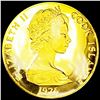 Image 1 : 1976 Cook Isles .2778oz Gold $100 GEM PROOF