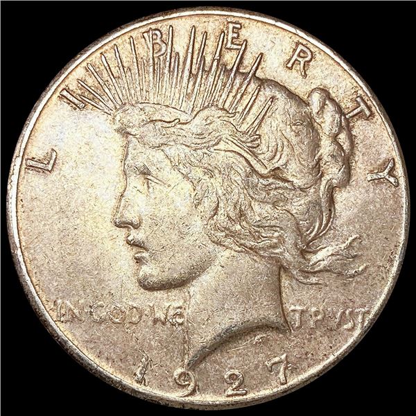 1927-S Silver Peace Dollar LIGHTLY CIRCULATED