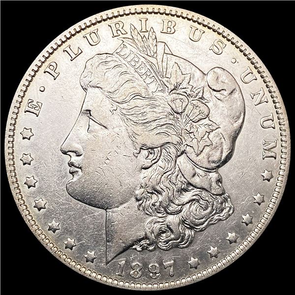 1897-O Morgan Silver Dollar NEARLY UNCIRCULATED