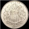 Image 1 : 1867 No Rays Shield Nickel CLOSELY UNCIRCULATED