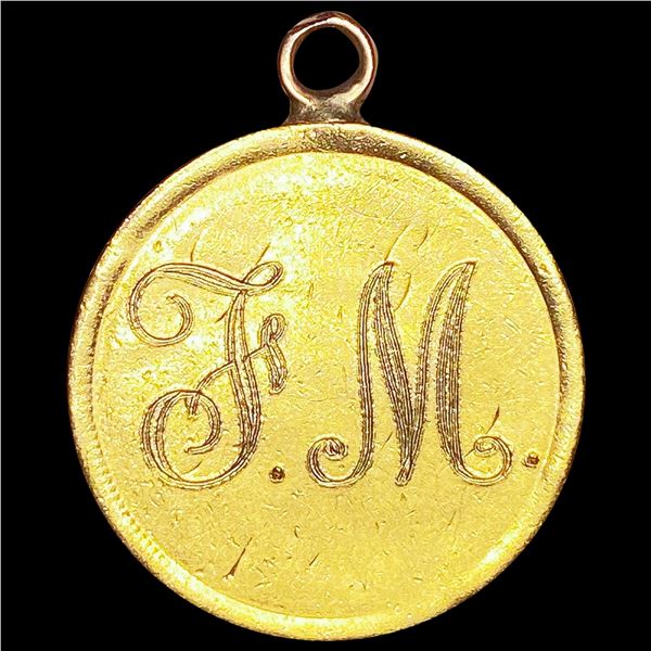 1895 US $5 Love Token NEARLY UNCIRCULATED