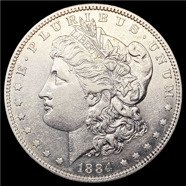 1884-S Morgan Silver Dollar CLOSELY UNCIRCULATED