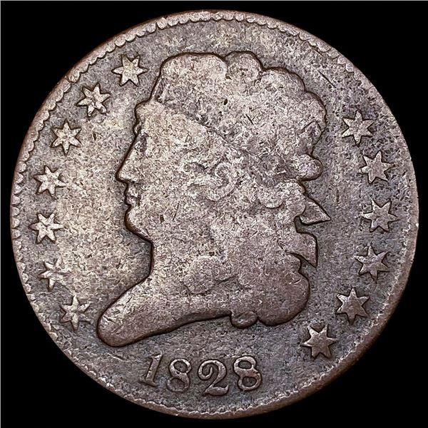 1828 Classic Head Half Cent NICELY CIRCULATED