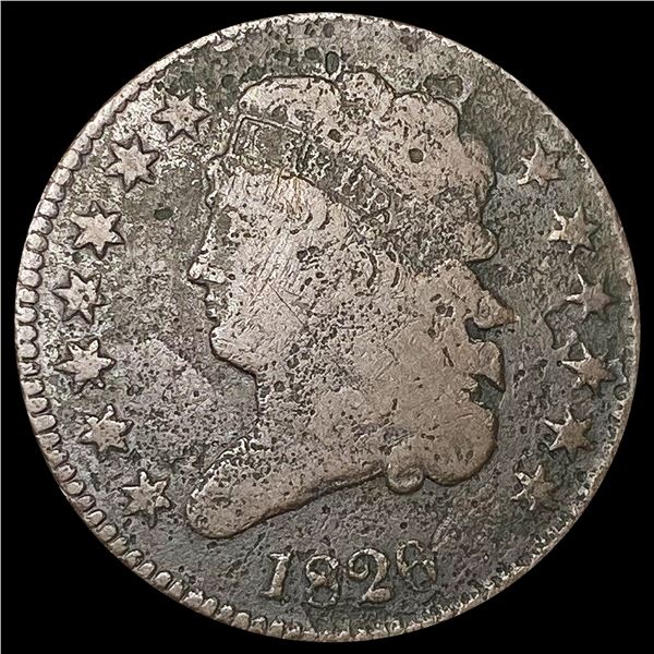 1826 Classic Head Half Cent NICELY CIRCULATED