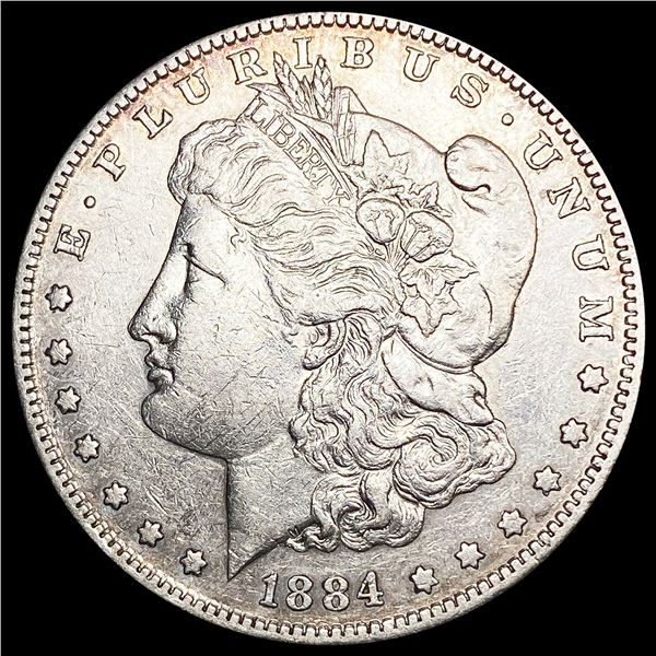 1884-S Morgan Silver Dollar NEARLY UNCIRCULATED