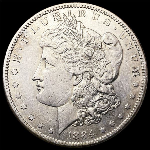 1884-S Morgan Silver Dollar CLOSELY UNCIRCULATED