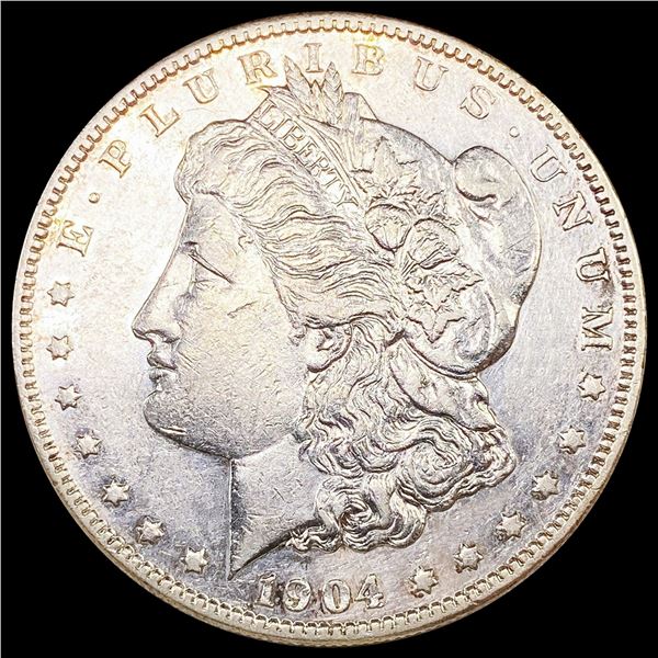 1904-S Morgan Silver Dollar CLOSELY UNCIRCULATED