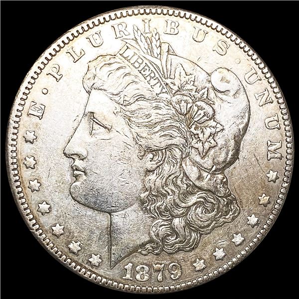1879-S 7TF Rev 78 Morgan Silver Dollar NEARLY UNCI