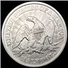 Image 2 : 1853 Arws & Rays Seated Liberty Half Dollar NEARLY