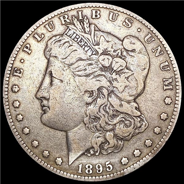 1895-S/S VAM-3 Morgan Silver Dollar LIGHTLY CIRCUL