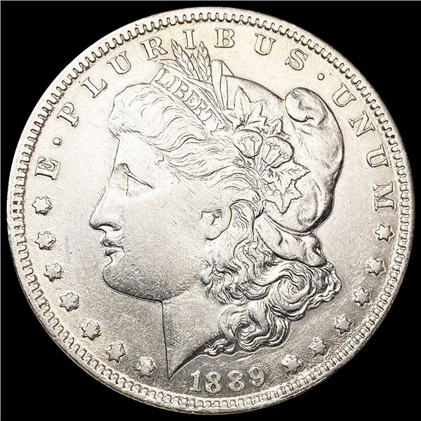 1889-O Morgan Silver Dollar NEARLY UNCIRCULATED