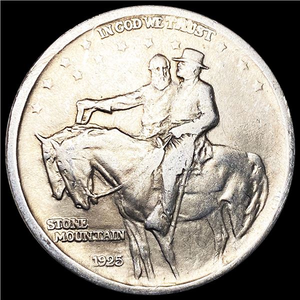 1925 Stone Mountain Half Dollar LIGHTLY CIRCULATED