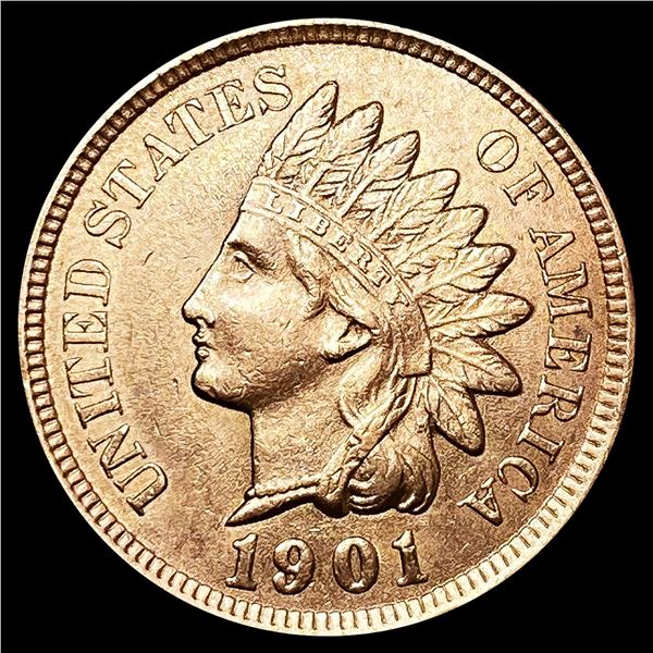 1901 RD Indian Head Cent UNCIRCULATED