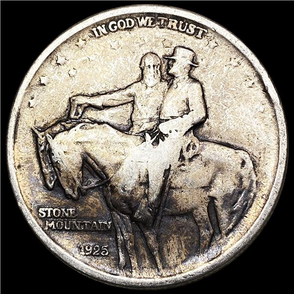 1925 Stone Mountain Half Dollar LIGHTLY CIRCULATED