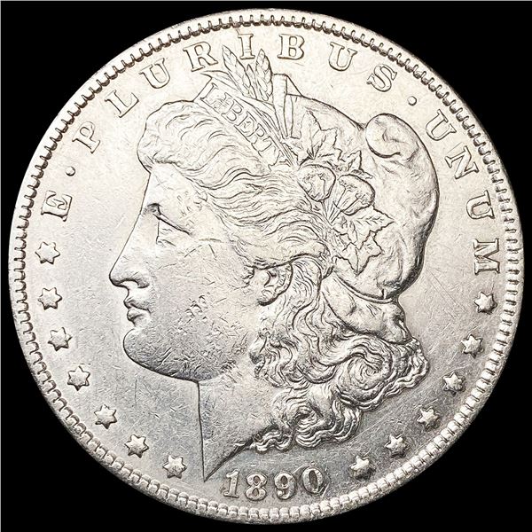 1890-CC Morgan Silver Dollar CLOSELY UNCIRCULATED
