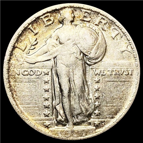 1917 T2 Standing Liberty Quarter ABOUT UNCIRCULATE
