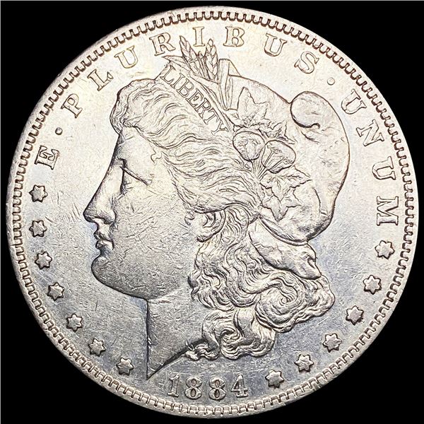 1884-S Morgan Silver Dollar CLOSELY UNCIRCULATED