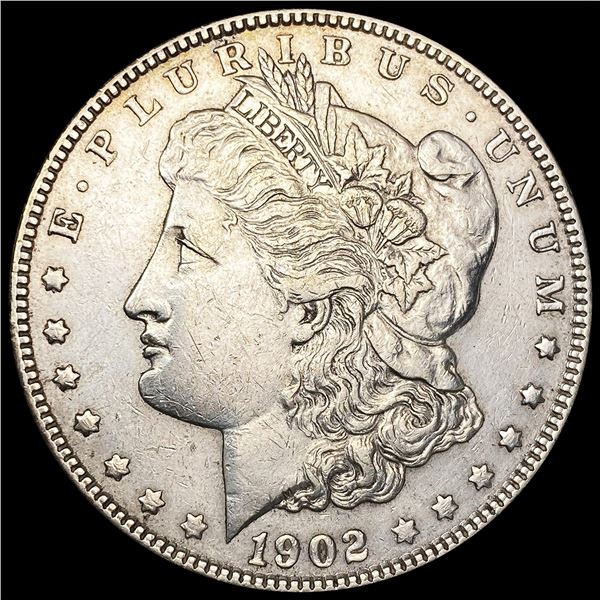 1902 Morgan Silver Dollar CLOSELY UNCIRCULATED