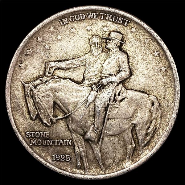 1925 Stone Mountain Half Dollar ABOUT UNCIRCULATED