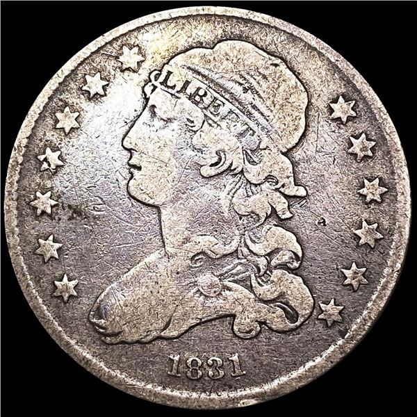 1831 Capped Bust Quarter LIGHTLY CIRCULATED